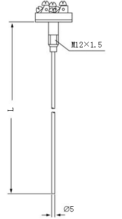 煙道、風(fēng)道熱電偶熱電偶感溫元件